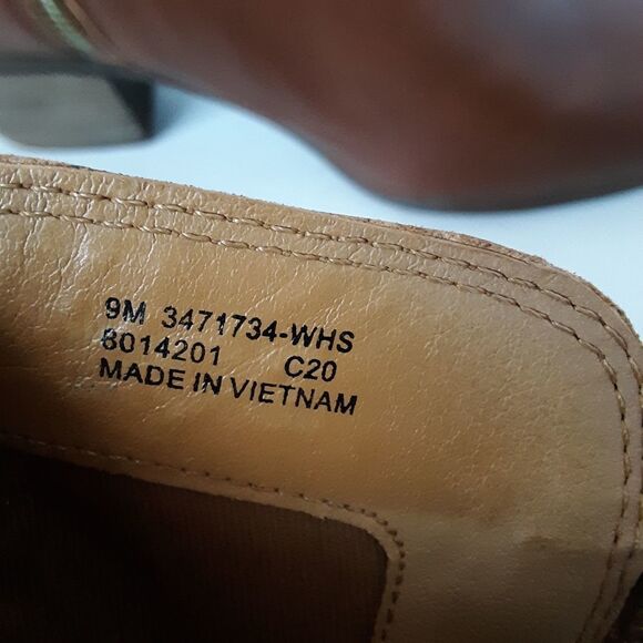 Frye Women’s size 9M Brown Leather Ankle Boot - Picture 8 of 10